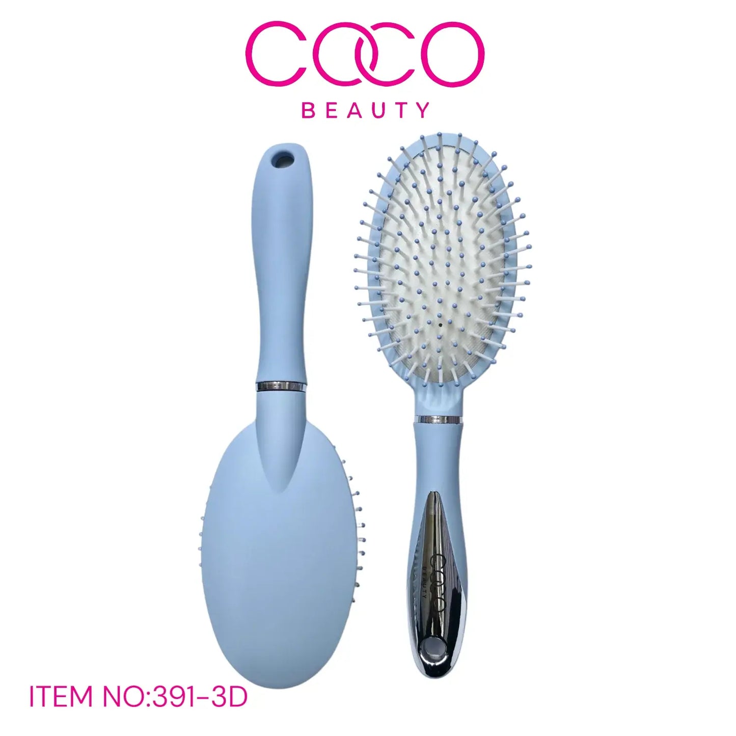 391-3D Coco Beauty Oval Hair Brush