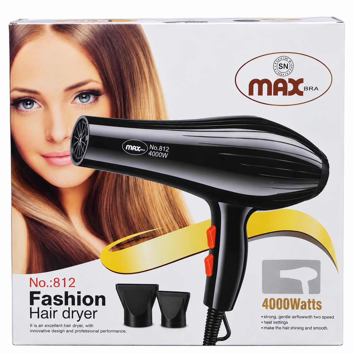 Max Hair Dryer 812
