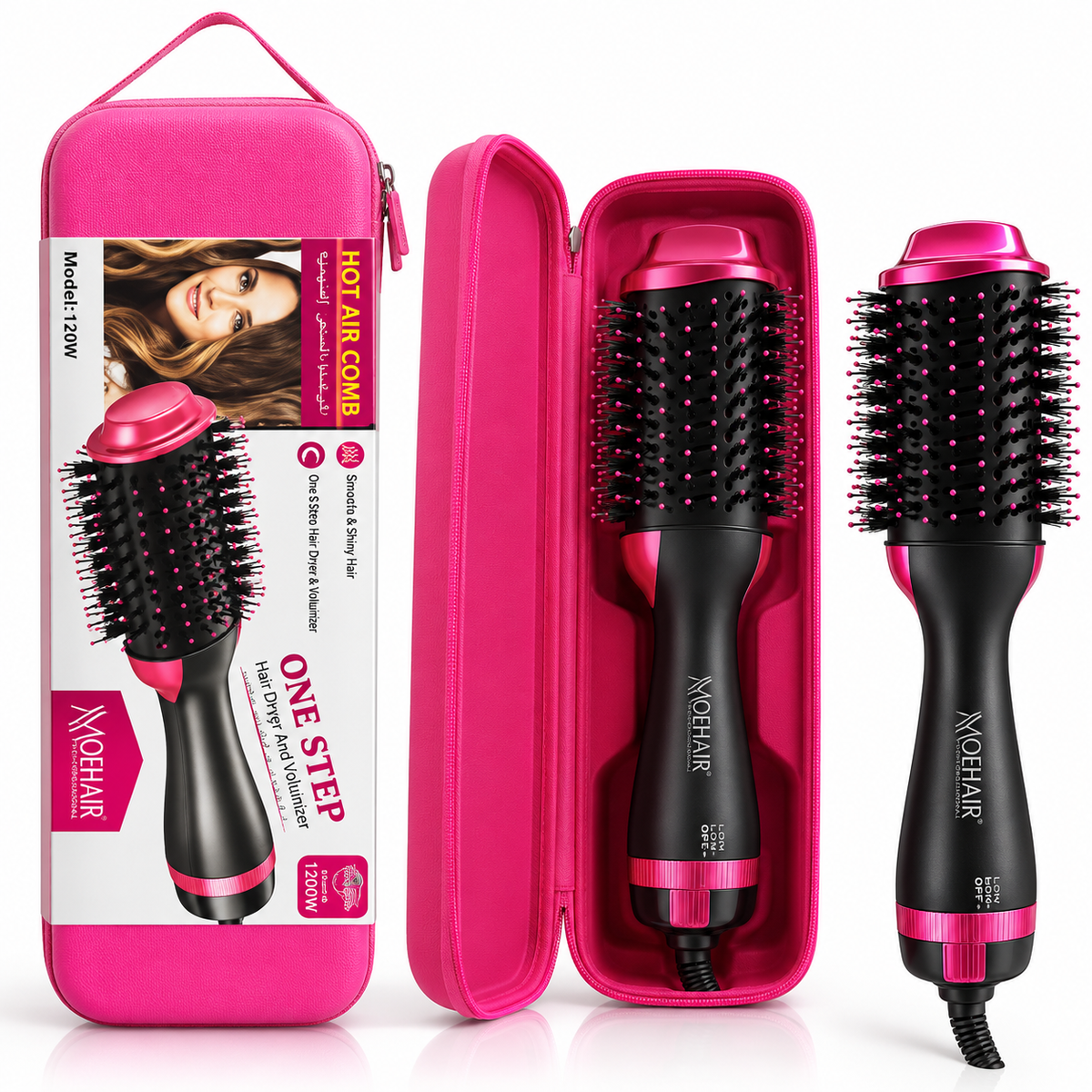 Moehair Rotating Styling Brush 901
