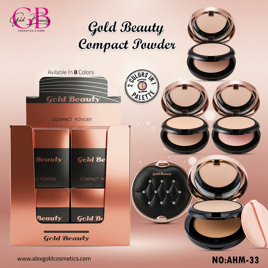 Gold Beauty Powder 4 Colors - AHM-33 - AHM-33