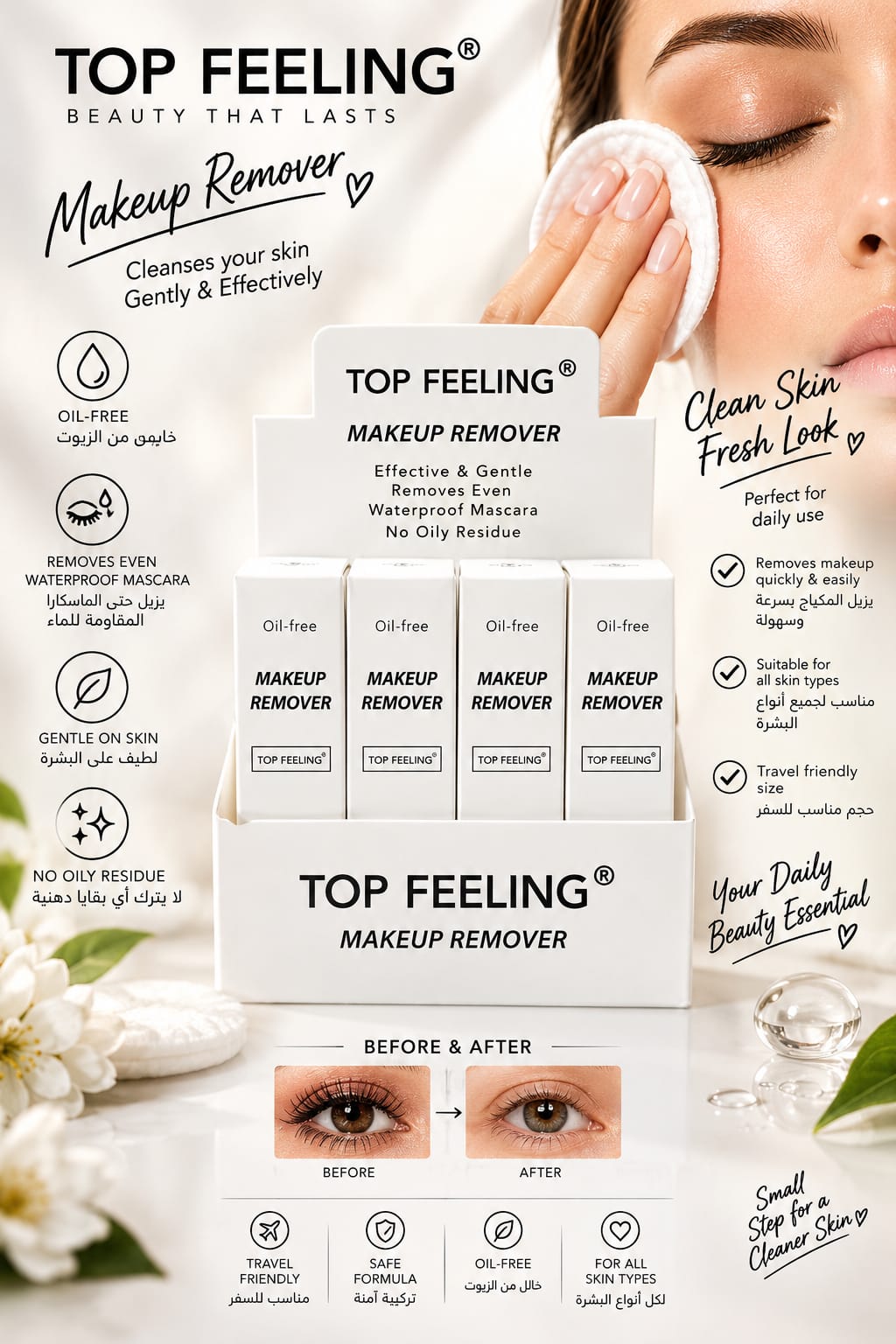 Top Feeling Makeup Remover