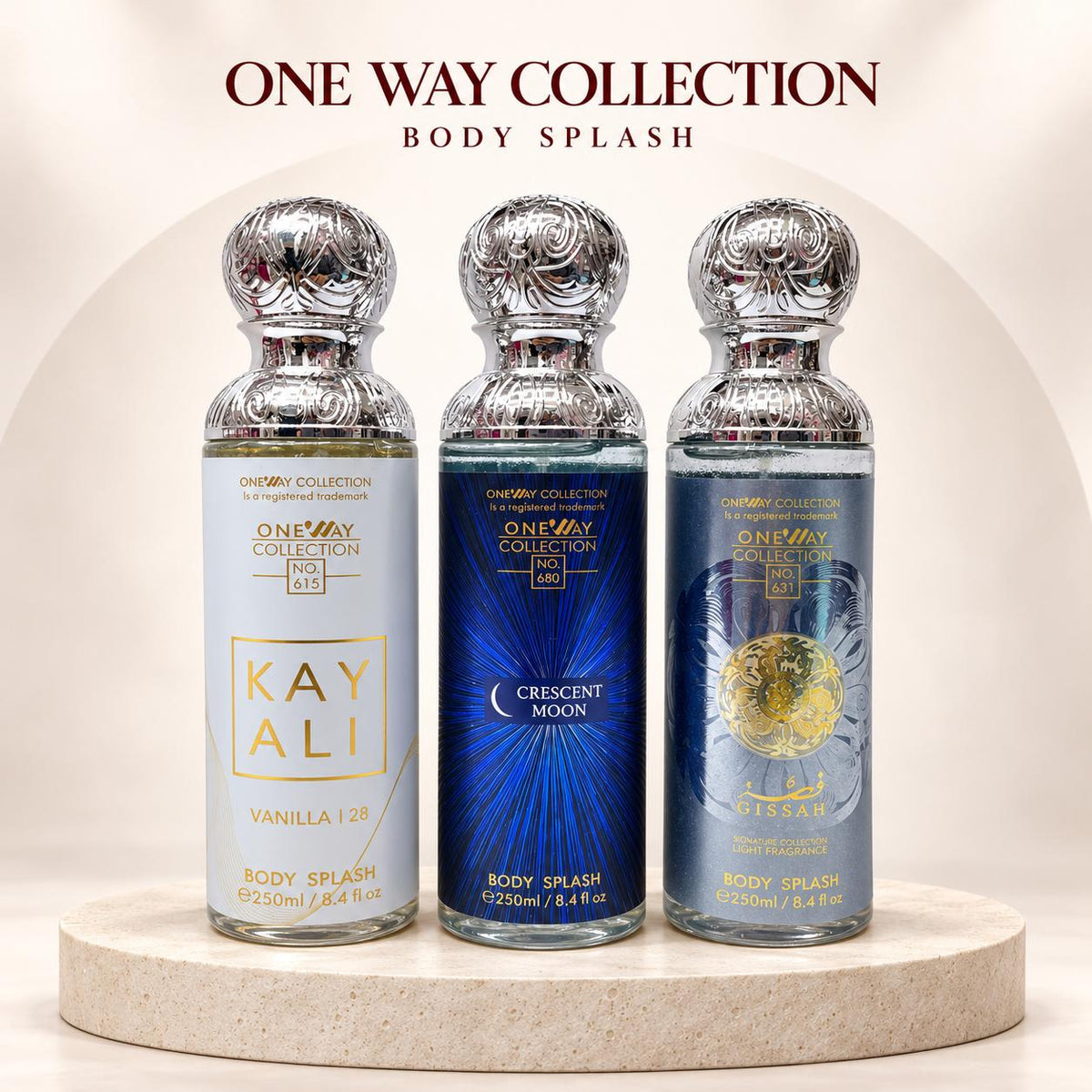 One Way Body Splash 250ml