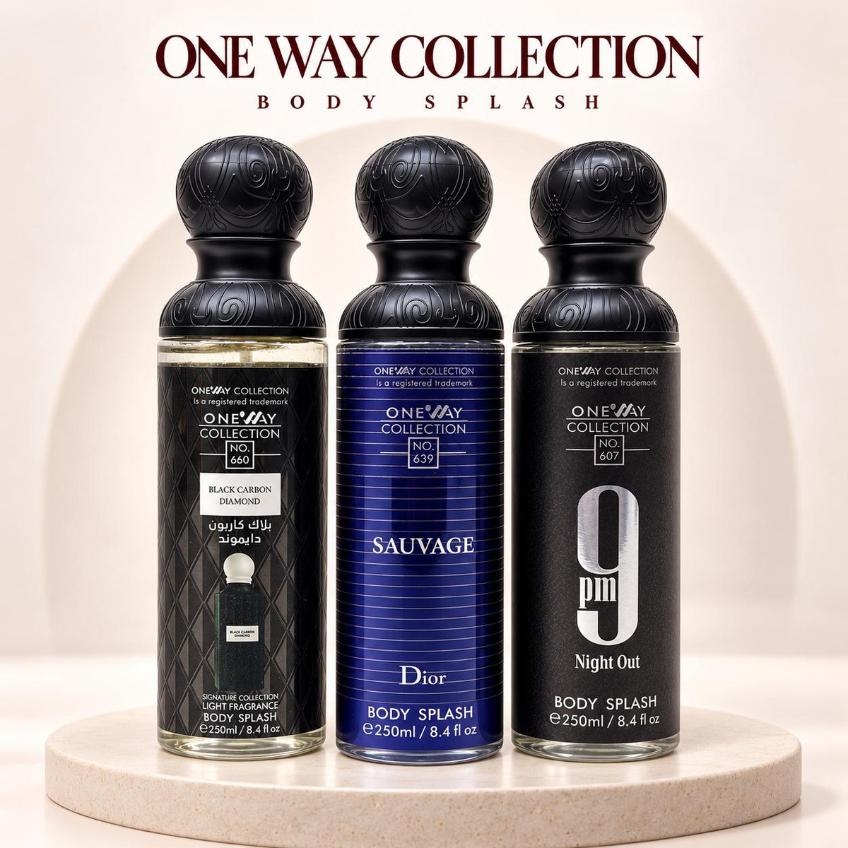 One Way Body Splash 250ml