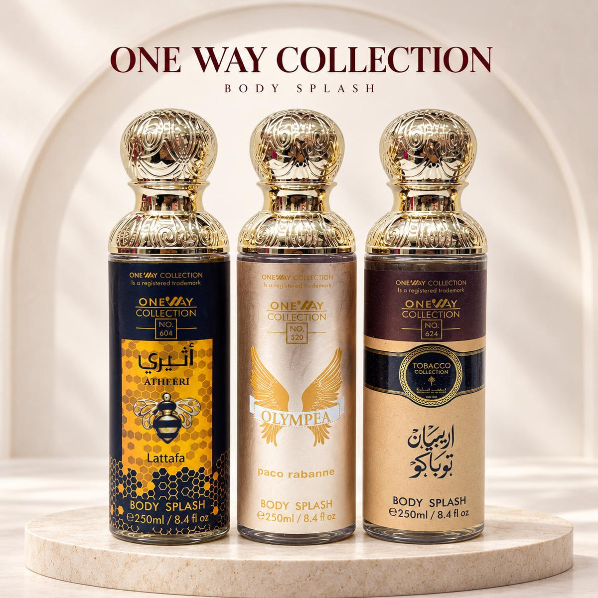 One Way Body Splash 250ml