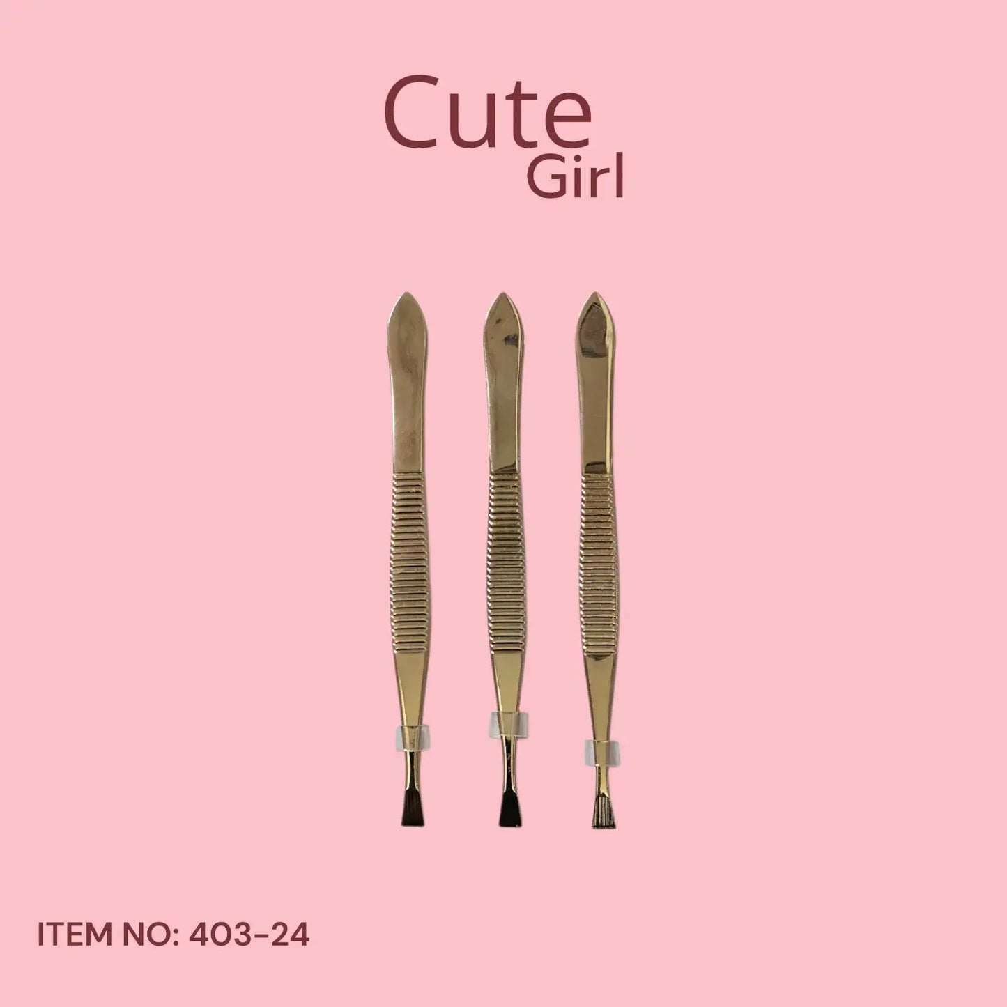 Cute Girl Eyebrow Tweezers - 403-24