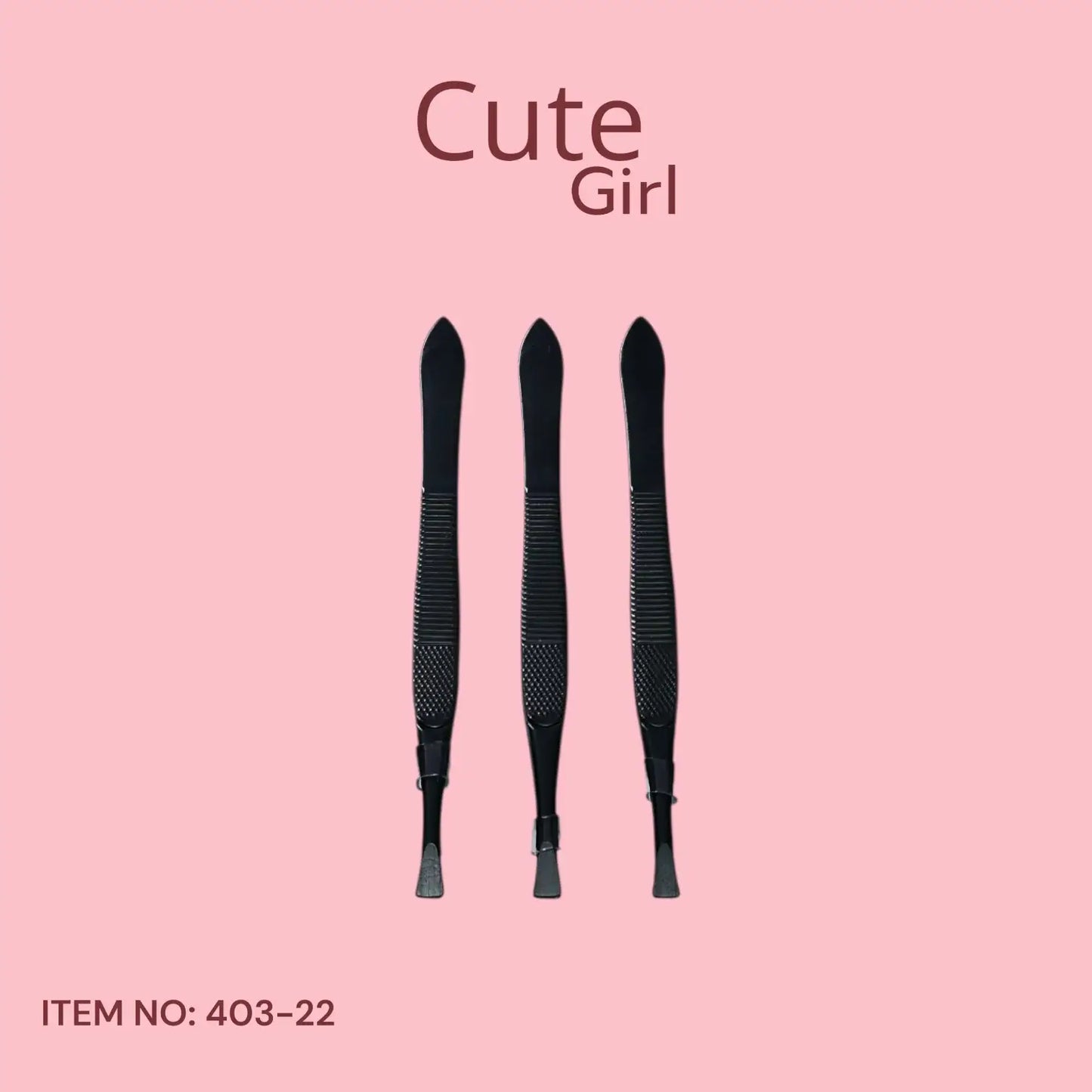 Cute Girl Eyebrow Tweezers - 403-22