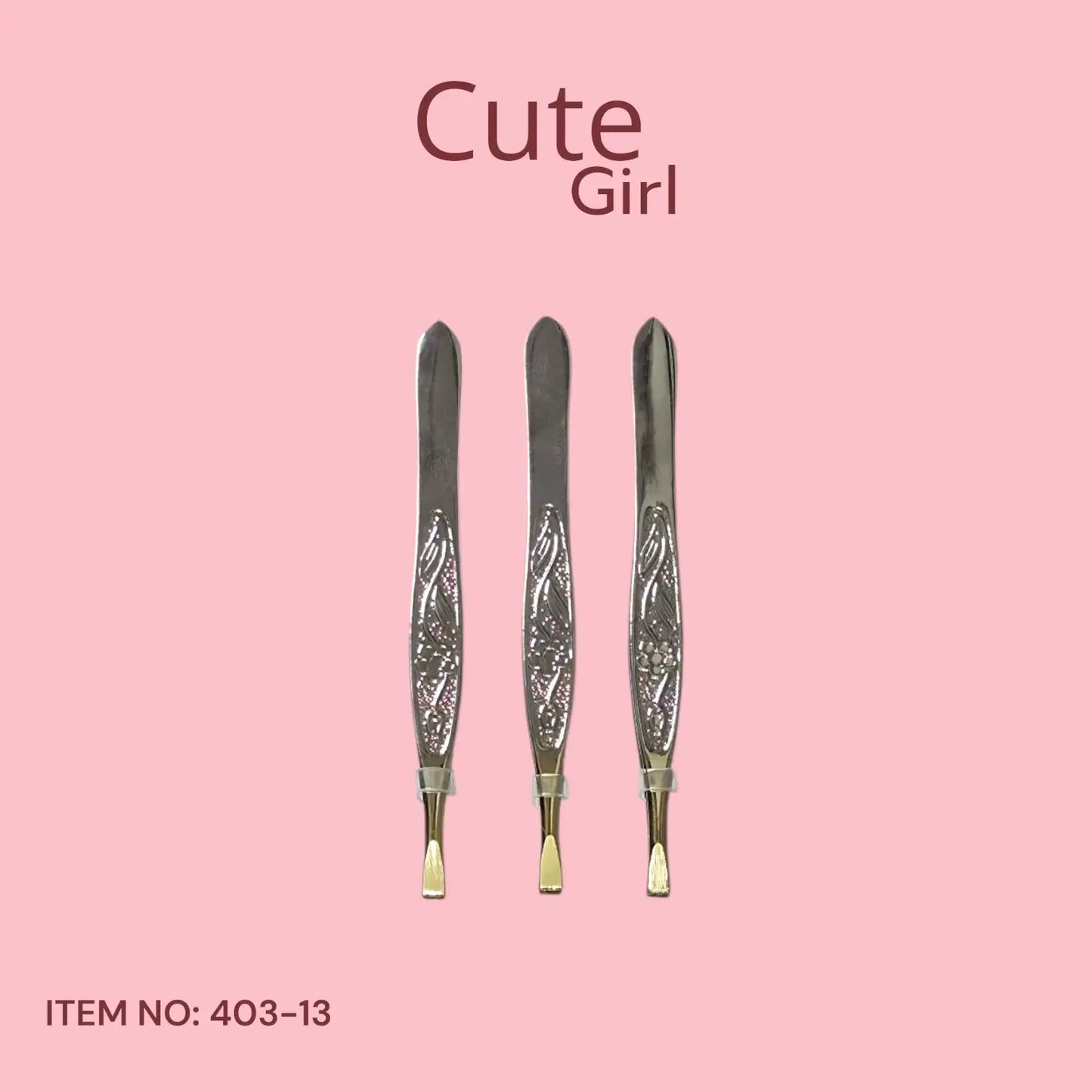 Cute Girl Eyebrow Tweezers - 403-13