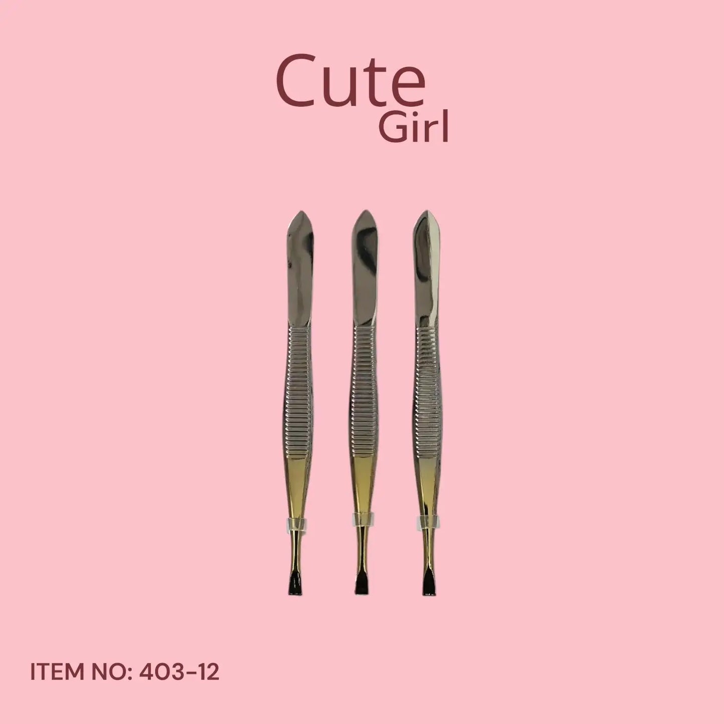 Cute Girl Eyebrow Tweezers - 403-12