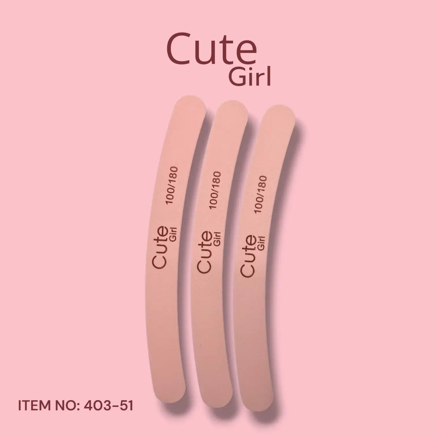 Cute Girl Nail File - 403-51