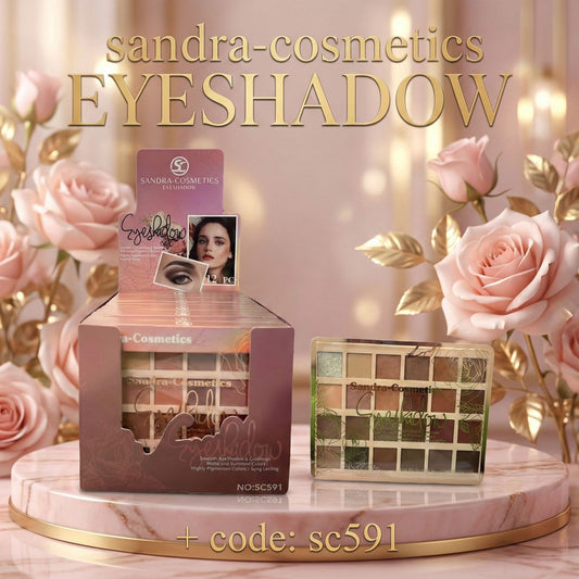 Sandra Cosmetics Eyeshadow Palette - SC591