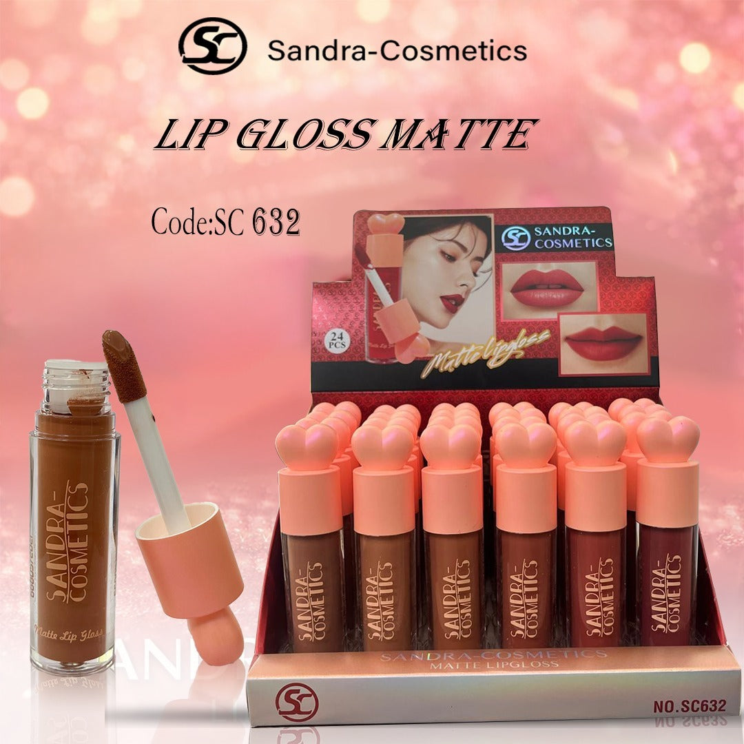 Sandra Cosmetics Matte Lip Gloss - SC632