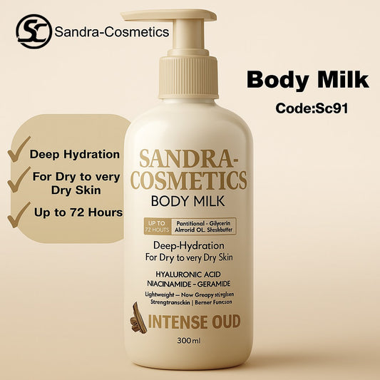 Sandra Cosmetics Body Milk - SC91