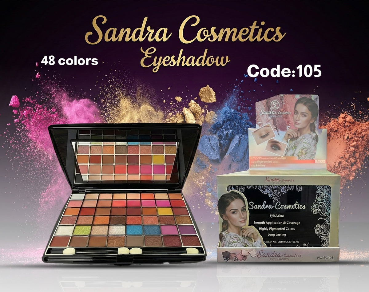 Sandra Eyeshadow Palette 48 Colors - SC105