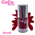 Coco Beauty Nail Polish - Red & Maroon Shades 2