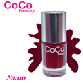 Coco Beauty Nail Polish - Red & Maroon Shades 4