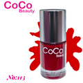 Coco Beauty Nail Polish - Red & Maroon Shades 7