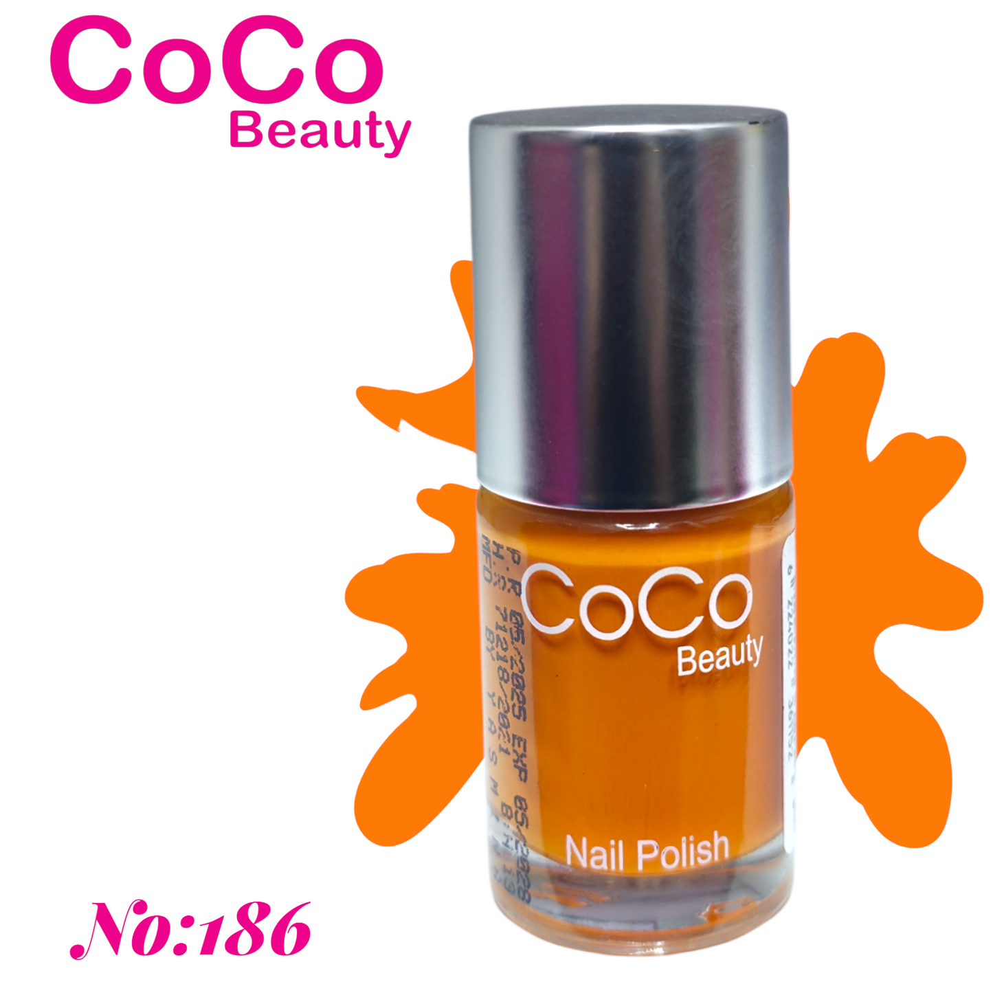 Coco Beauty Nail Polish Shade 186