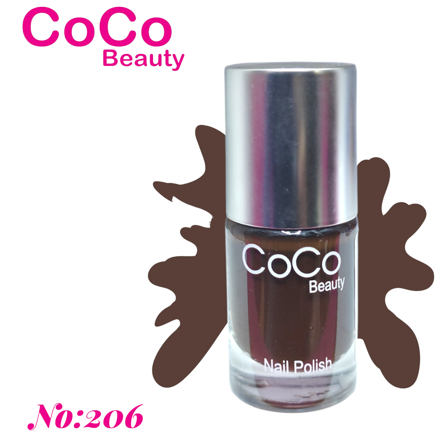 Coco Beauty Nail Polish Shade 206