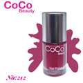 Coco Beauty Nail Polish - Red & Maroon Shades 16