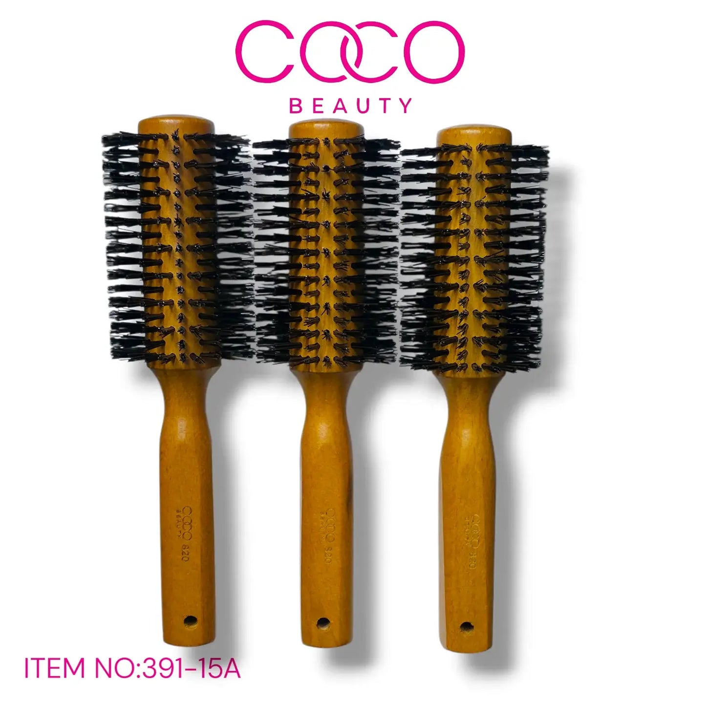 Coco Beauty Round Blow Dry Brush - 391-15A