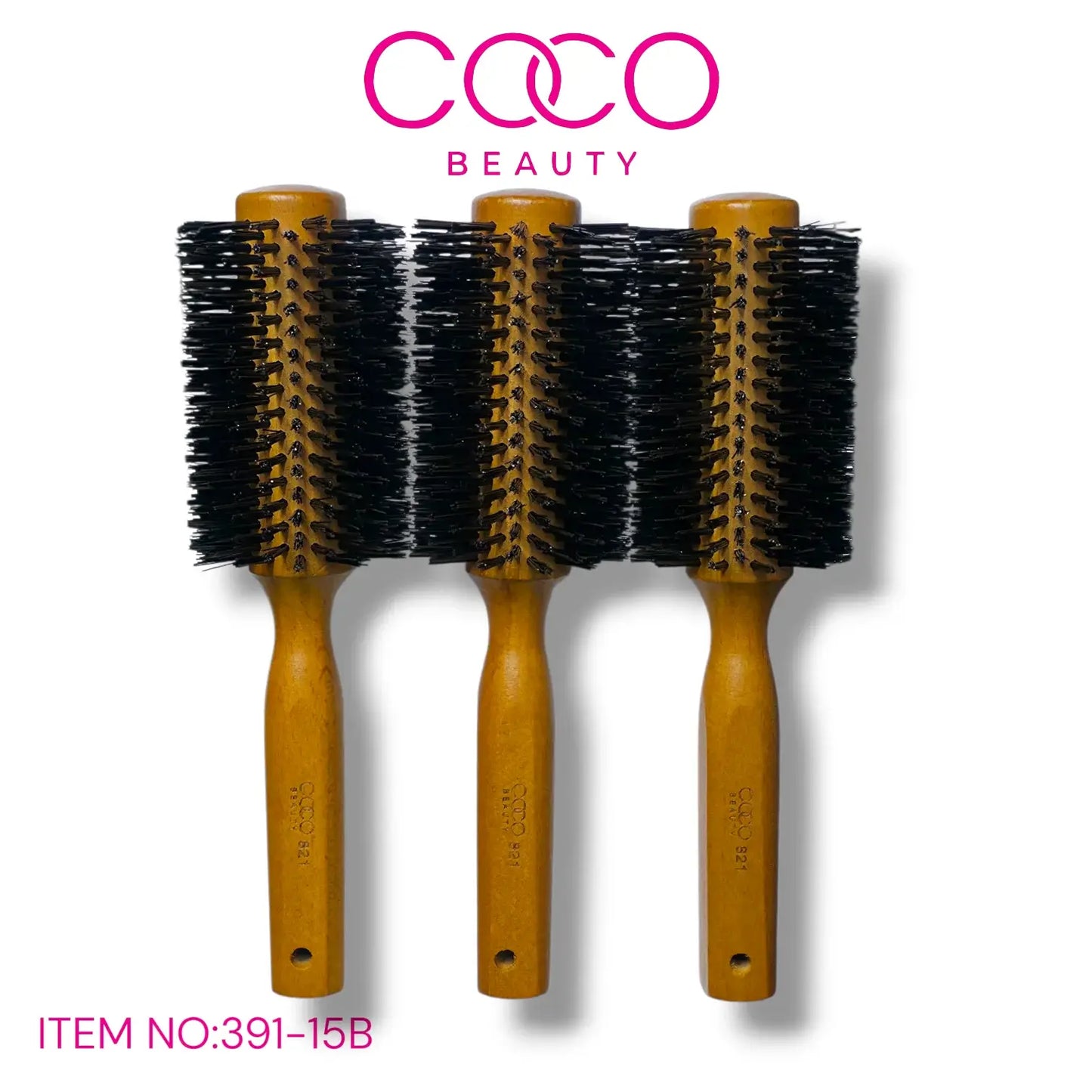Coco Beauty Round Blow Dry Brush - 391-15B