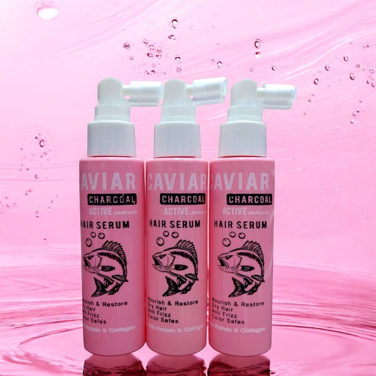 Caviar Charcoal Hair Serum