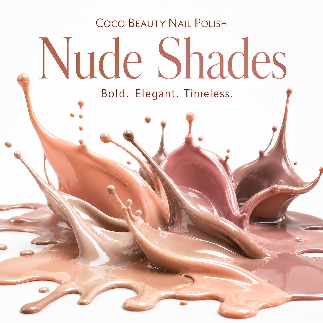 Coco Beauty Nail Polish - Neutrals & Nudes