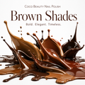 Coco Beauty Nail Polish - Brown Shades 1