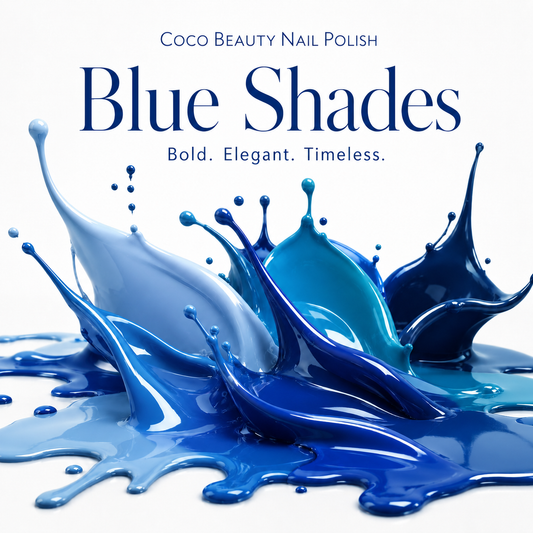 Coco Beauty Nail Polish - Blue Shades