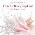 Coco Beauty Nail Polish - French / Base / Top Coat 1