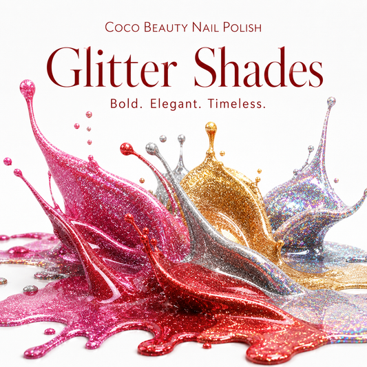 Coco Beauty Nail Polish - Glitter Shades