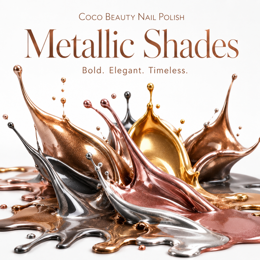 Coco Beauty Nail Polish - Metallic Shades