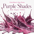 Coco Beauty Nail Polish - Purple & Indigo Shades 1