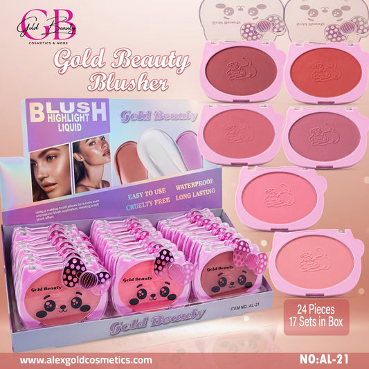 Gold Beauty AL-21 - بلاشر جولد بيوتي AL-21