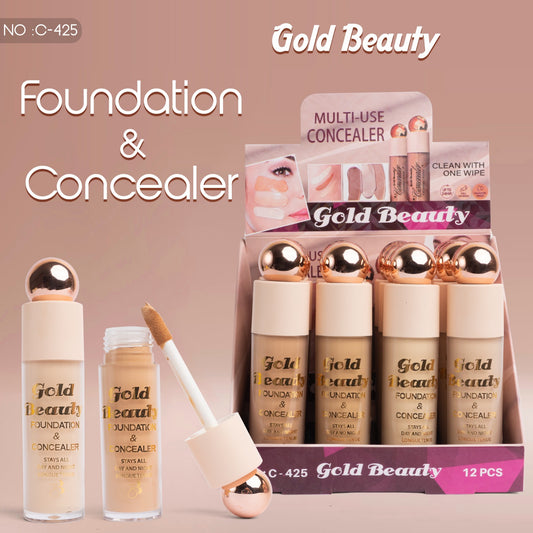 Gold Beauty Foundation and Concealer - C425