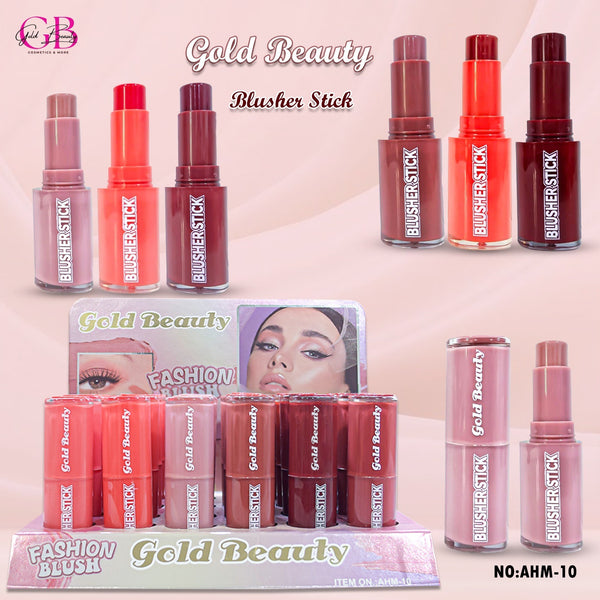 Gold Beauty Blusher 6 Colors - AHM-10