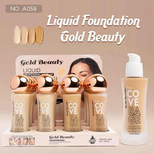Gold Beauty Foundation 4 Colors - A059 - A059