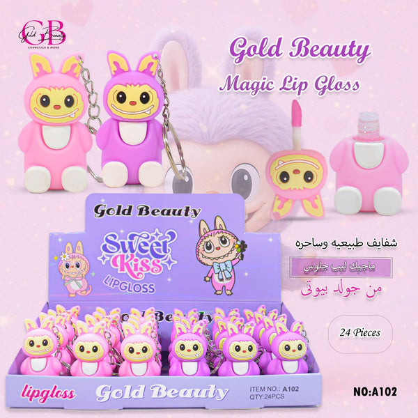 Gold Beauty Magic Lip Gloss 2 Colors - A102