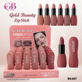 Gold Beauty Matte Lipstick 6 Colors - 807 2