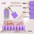 Gold Beauty Lip Gloss 3 Colors - A020 2
