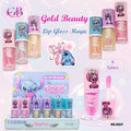 Gold Beauty Magic Lip Gloss 6 Colors - A069 1