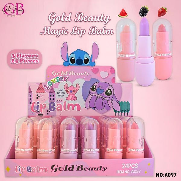Gold Beauty Magic Lip Balm 4 Colors - A097