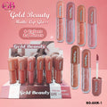Gold Beauty Matte Lip Gloss 6 Colors - AHM-1 1