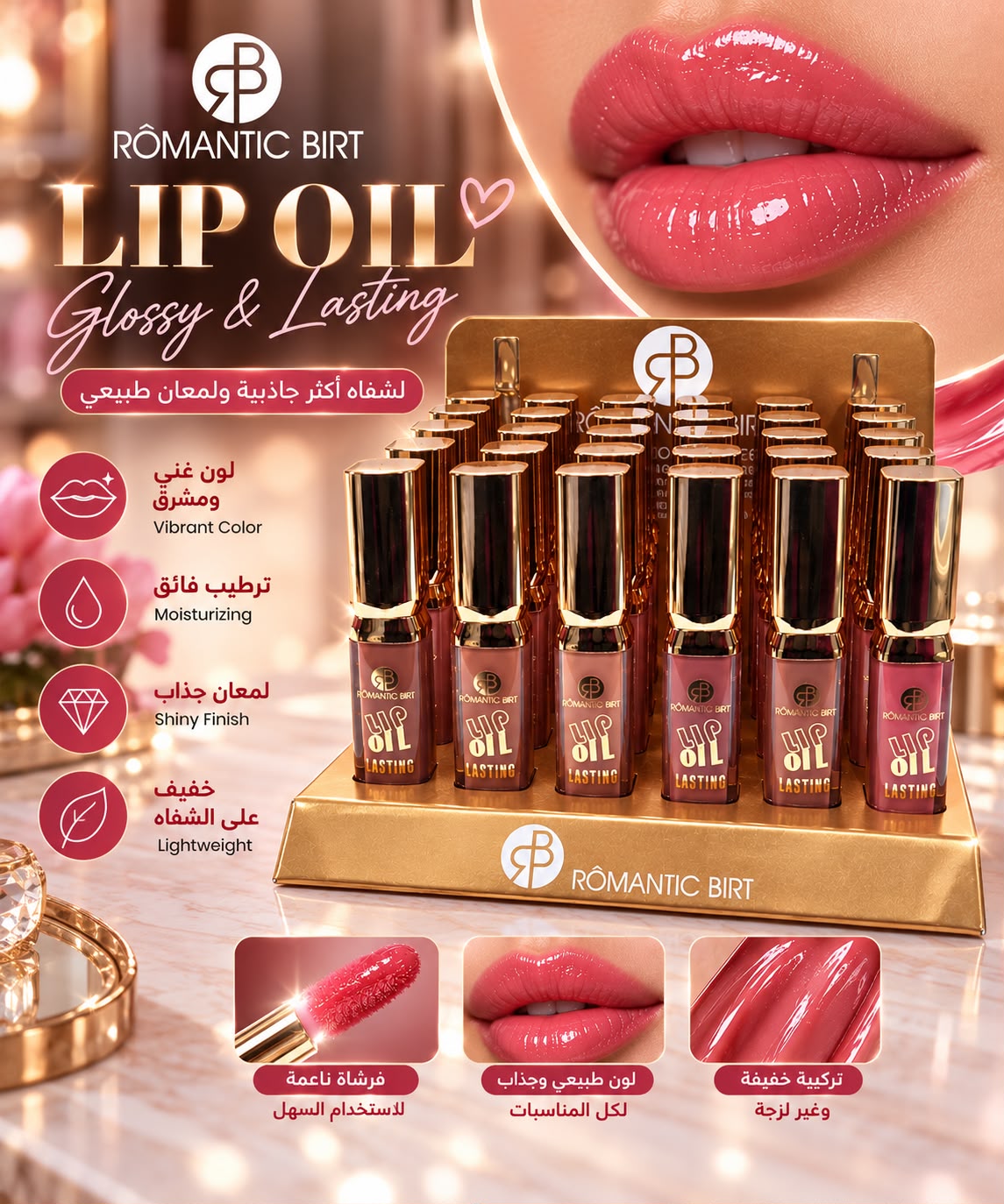 Romantic Birt Lip Oil - 1017