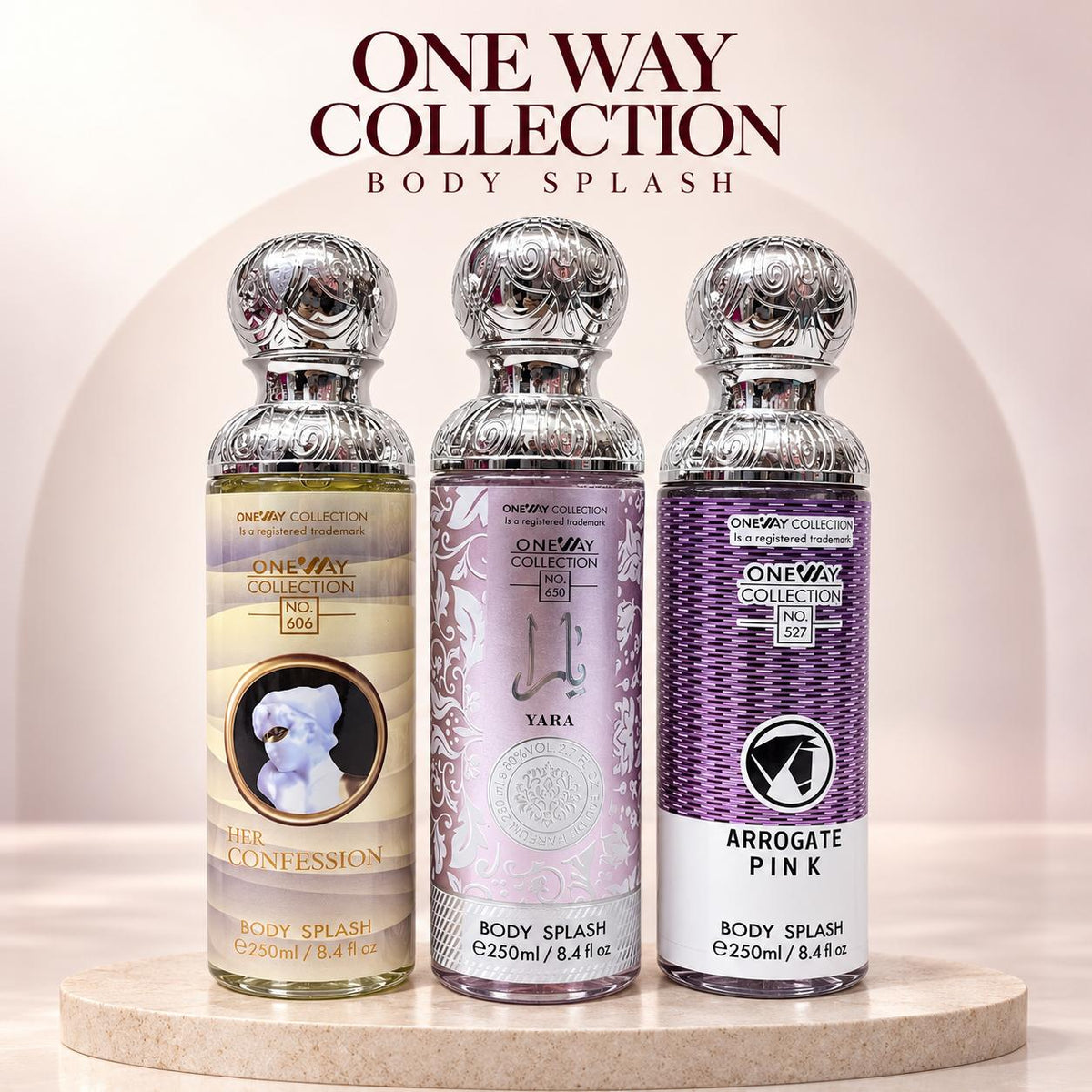 One Way Body Splash 250ml