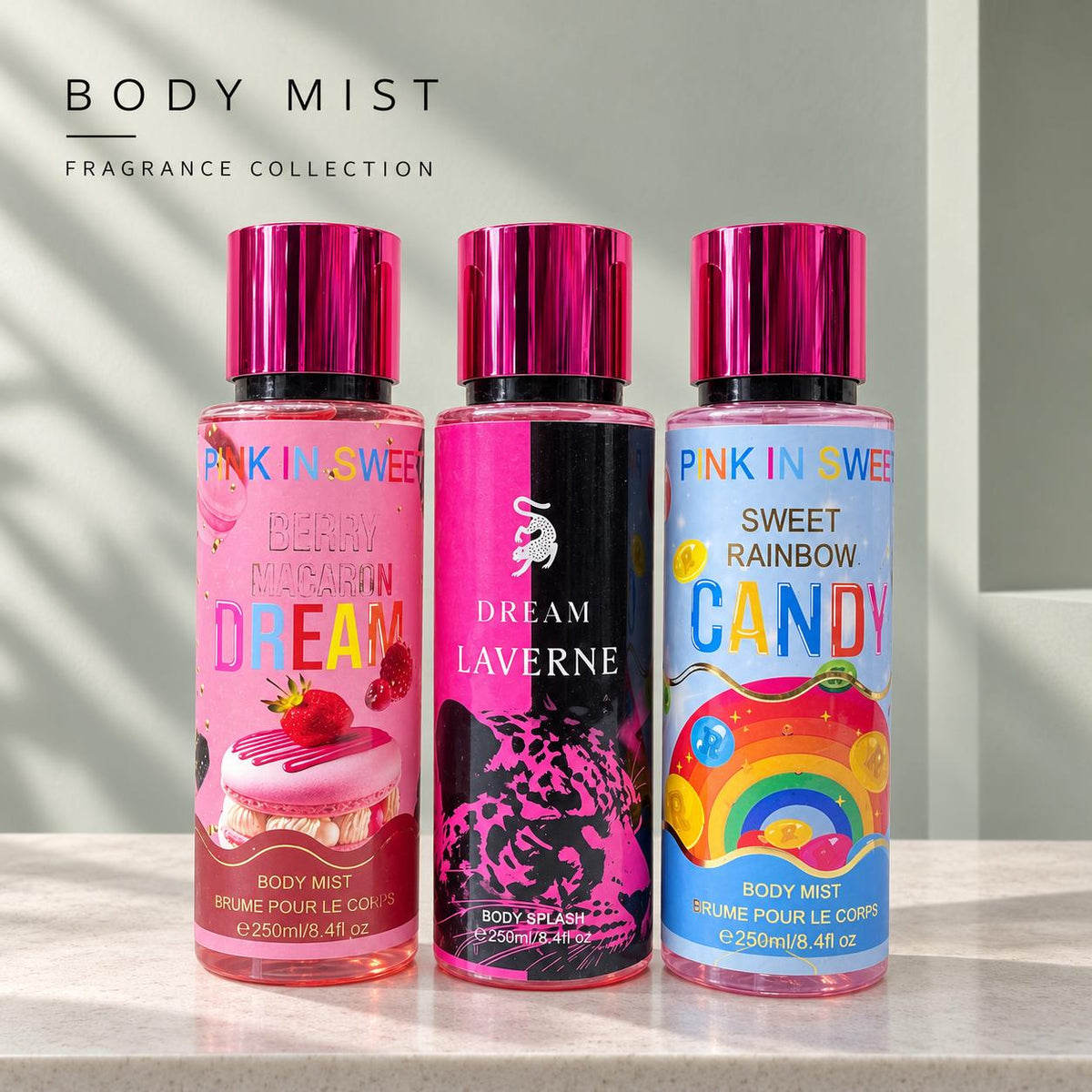 Victoria Fruit Body Splash 250ml