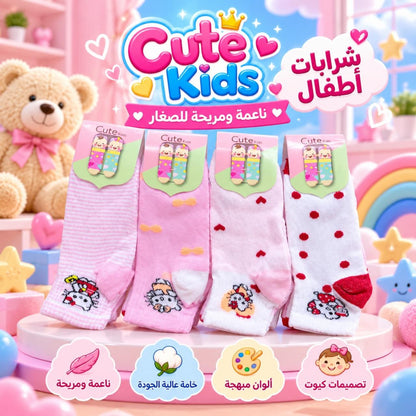 جوارب أطفال كيوت