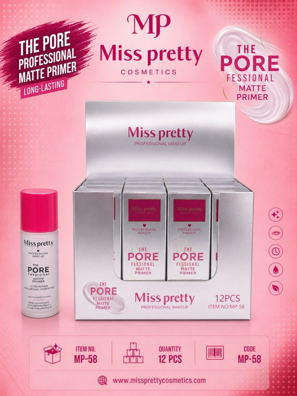 Miss Pretty Primer Display - MP-58 - model MP58