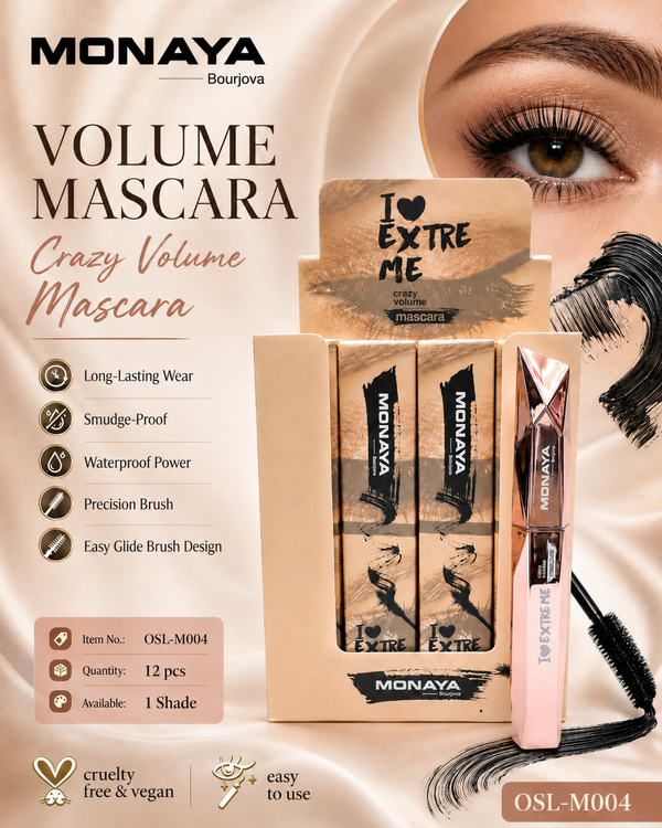Monaya Crazy Volume Mascara M004
