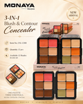 Monaya 3 in 1 Face Palette C008 1